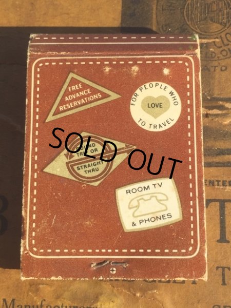 画像2: Vintage Matchbook Trave Lodge (MA5635) (2)