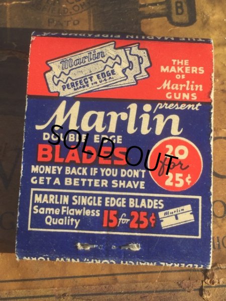 画像2: Vintage Matchbook Marlin (MA5599) (2)