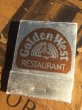 画像1: Vintage Matchbook Golden West Restaurant (MA5373) (1)