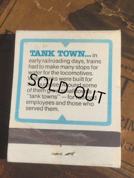 画像2: Vintage Matchbook TANK TOWN (MA5385) (2)