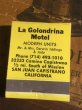 画像2: Vintage Matchbook La Golondrine Motel (MA5388) (2)