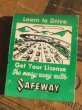 画像1: Vintage Matchbook SAFEWAY School of Driving (MA5394) (1)