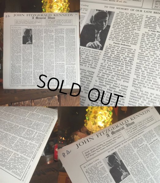 画像3: Vintage LP JFK A MEMORIAL ALBUM (MA986) (3)