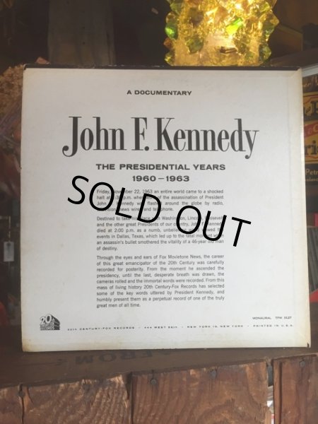 画像2: Vintage LP JFK The Presidential years 1960-1963 (MA985) (2)
