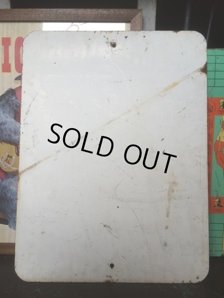 画像2: Vintage Road Sign KEEP OUT (MA989) (2)