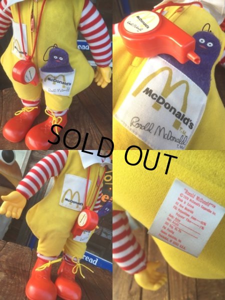 画像2: 70s Vintage Hasbro Ronald McDonald Doll  (MA995) (2)