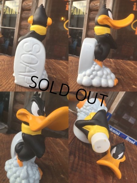 画像2: 90s Vintage WB Daffy Duck Bubble Bath Bottle (AL012) (2)