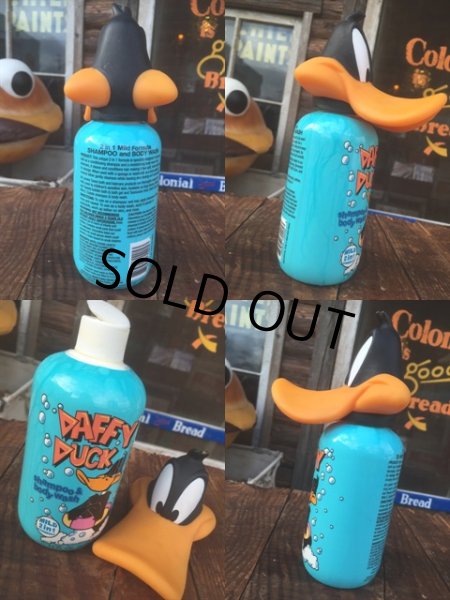 画像2: 90s Vintage WB Daffy Duck Shampoo & Body Wash Bottle (AL013) (2)