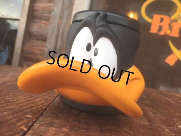 画像1: 90s Vintage WB Daffy Duck Face Mug Applause (AL016) (1)