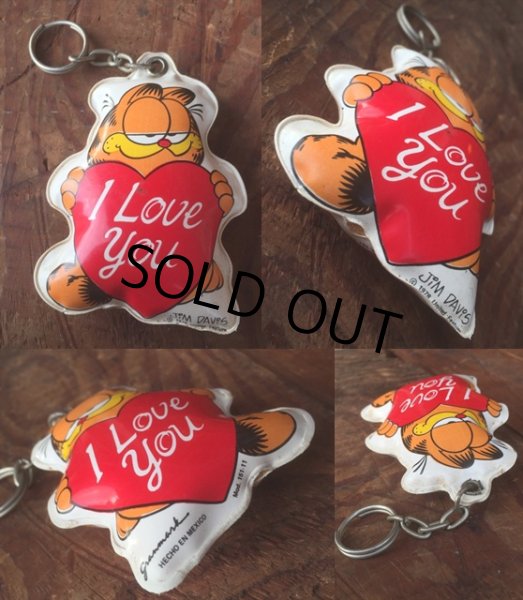 画像2: 70s Vintage Garfield I Love You K/C (AL022) (2)