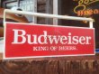 画像1: Vintage Budweiser Beer Portable Radio (AL061) (1)