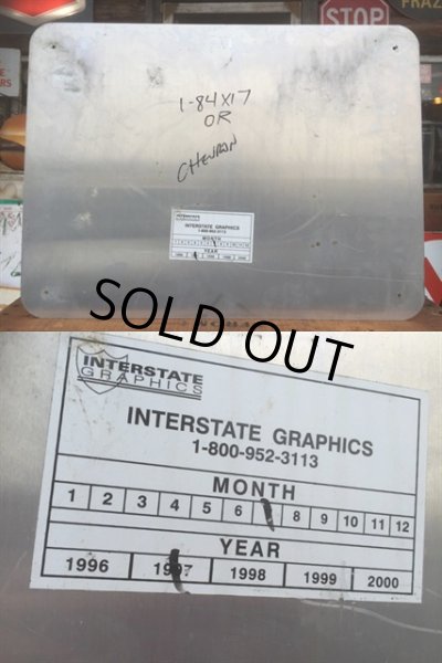 画像3: Vintage Chevron Metal Sign (AL063)  (3)