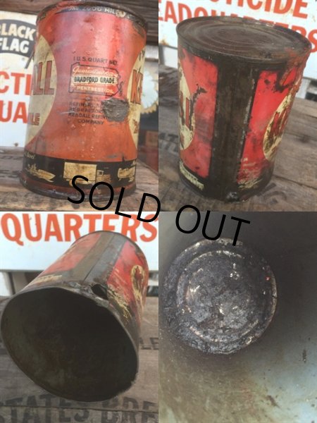画像3: SALE Vintage Oil Can / Kendall The 2000 MILE OIL (AL073)  (3)
