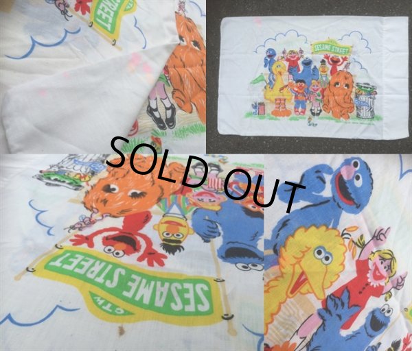 画像3: Vintage Pillow Case Sesame Street (AL090) (3)