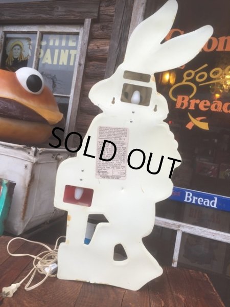 画像6: Vintage Looney Tunes Bugs Bunny Wall Decor Lighted (AL106) (6)