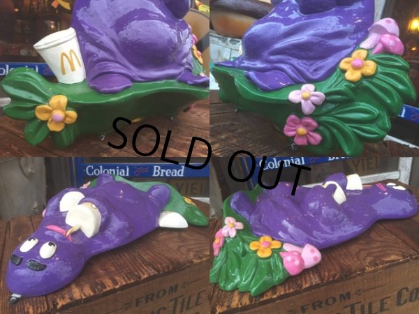 画像3: Vintage McDonalds Grimace Wall Decor Store Display (AL109) (3)