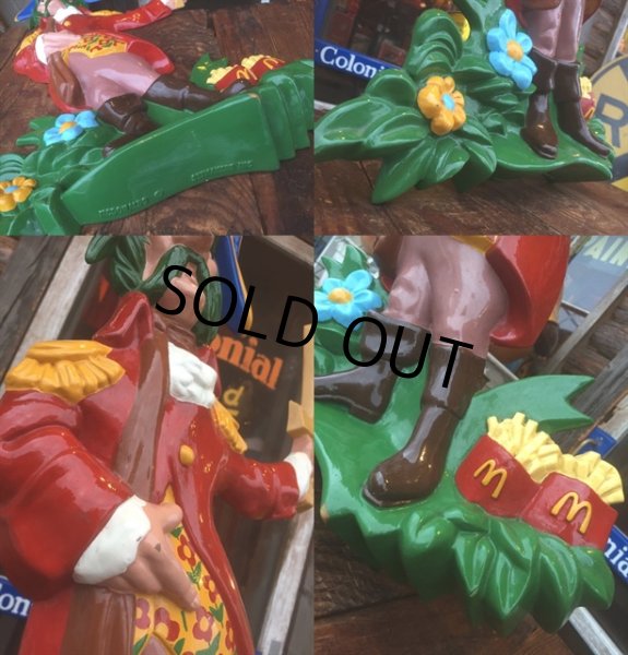 画像3: 【SALE】 Vintage McDonalds Captain Crook Wall Decor Store Display (AL110) (3)