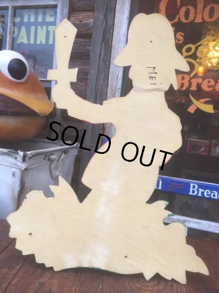 画像4: 【SALE】 Vintage McDonalds Captain Crook Wall Decor Store Display (AL110) (4)