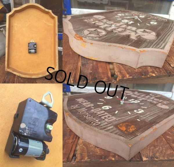 画像3: Vintage Levi's Millers Outpost General Jeans Store Sign Clock (AL113) (3)