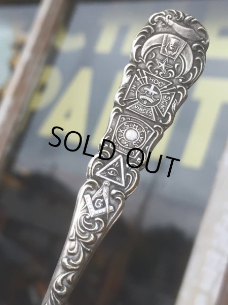画像2: Vintage Spoon Freemason Shriner (AL118） (2)