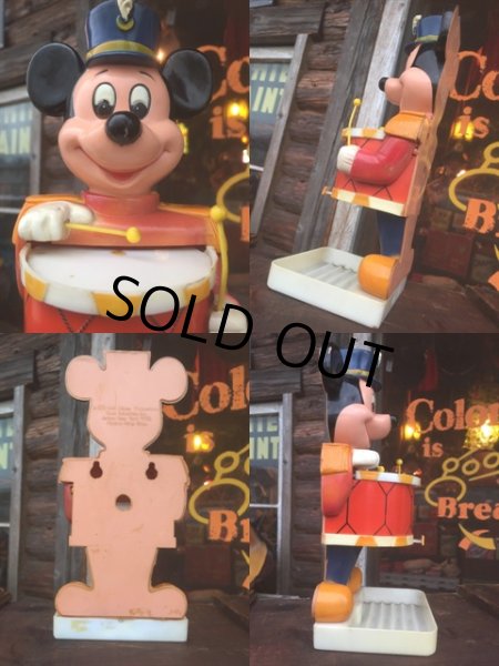 画像3: 70s Vintage Marching Band Mickey Soap Dispencer (AL136) (3)