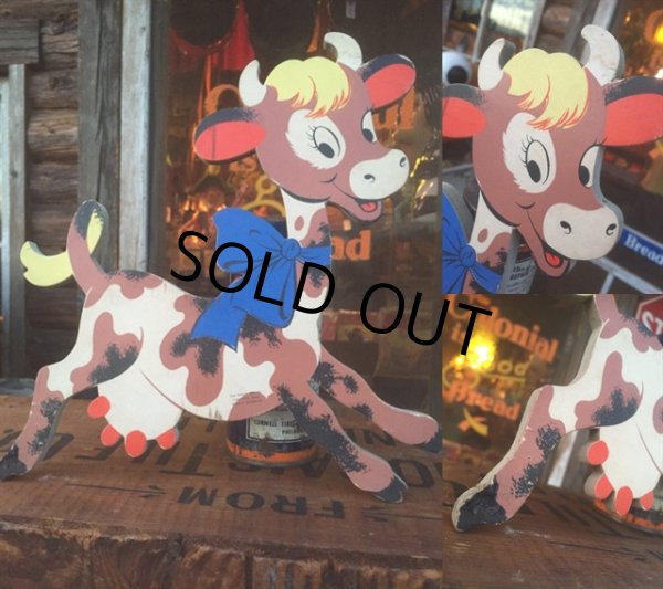 画像2: 50s Vintage Dolly Toy Pin Ups Wall Decor Cat and Fiddle (AL178) (2)