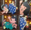 画像3: 50s Vintage Dolly Toy Pin Ups Wall Decor Jack and Jill (AL177) (3)