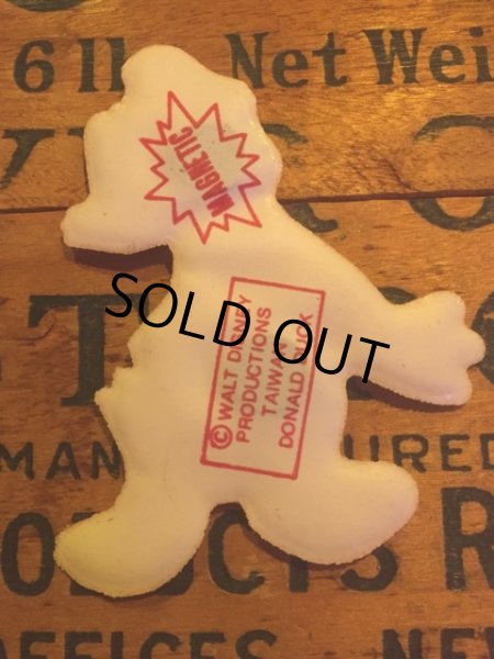 画像2: 70s Vintage Disney Puffy Magnet Donald Duck (AL4519) (2)