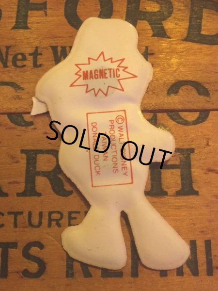 画像2: 70s Vintage Disney Puffy Magnet Donald Duck (AL4521) (2)