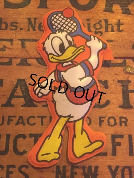 画像1: 70s Vintage Disney Puffy Magnet Donald Duck (AL4521) (1)