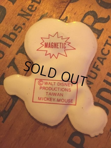 画像2: 70s Vintage Disney Puffy Magnet Mickey (AL4531) (2)