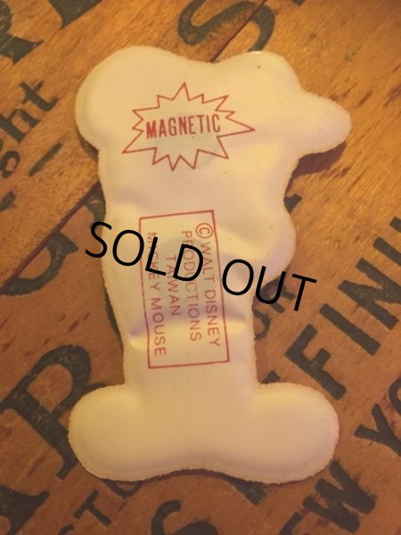 画像2: 70s Vintage Disney Puffy Magnet Mickey (AL4527) (2)