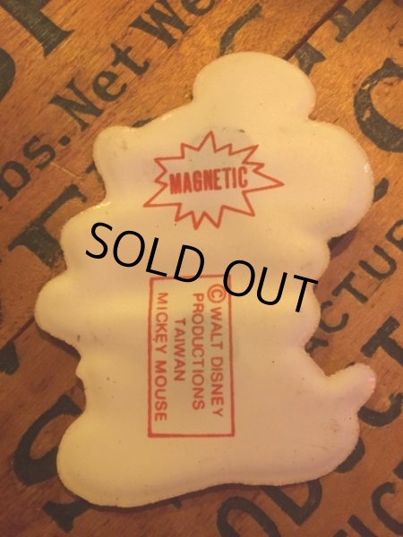 画像2: 70s Vintage Disney Puffy Magnet Mickey (AL4535) (2)