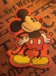 画像1: 70s Vintage Disney Puffy Magnet Mickey (AL4535) (1)