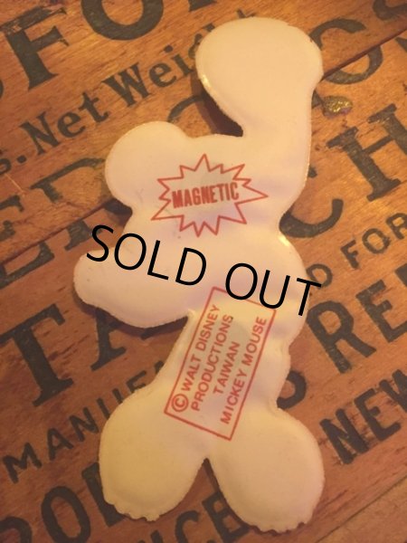 画像2: 70s Vintage Disney Puffy Magnet Mickey (AL4537) (2)