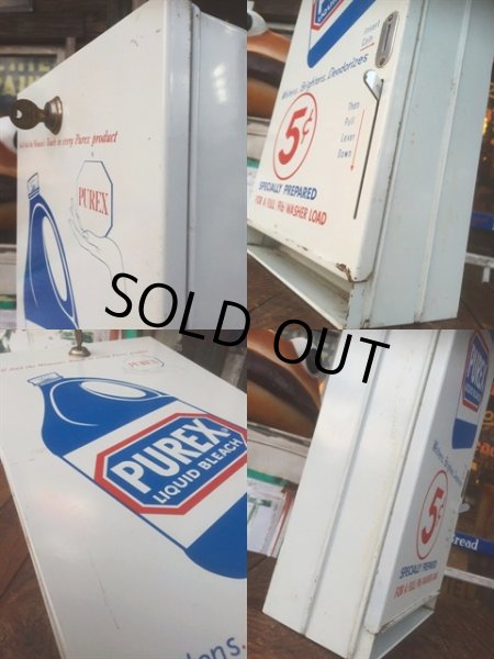 画像3: Vintage Purex Liquid Bleach Vending Machine (AL231) (3)