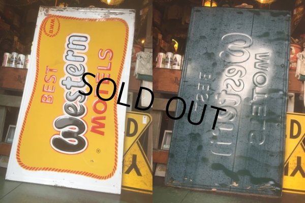 画像2: 60s Vintage Best Western Motels Sign (AL247) (2)