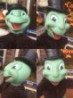 画像3: 50s Vintage Disney Jiminy Cricket Rubber Face Doll Gund (AL265) (3)