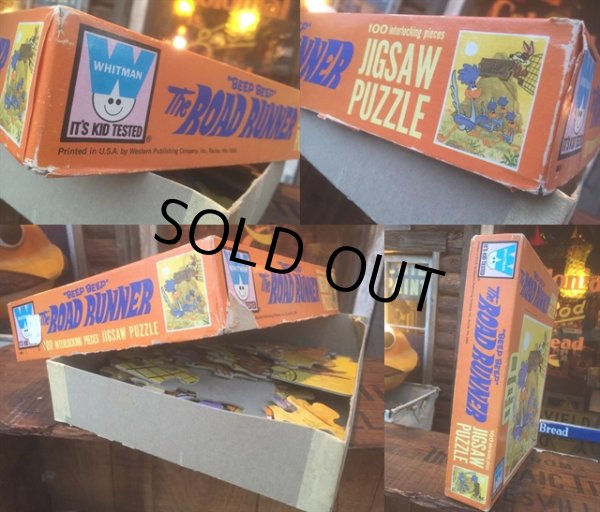 画像2: 70s Vintage Pepsi Road Runner ＆ Wile E. Coyote Puzzle (AL269) (2)
