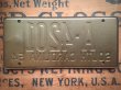 画像2: 50s Vintage Bicycle License Plate A-4201 (AL281) (2)