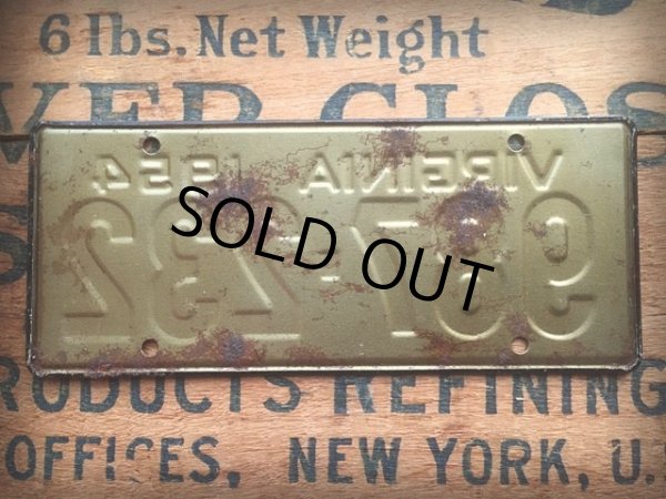 画像2: 50s Vintage Bicycle License Plate 987-232 (AL277) (2)