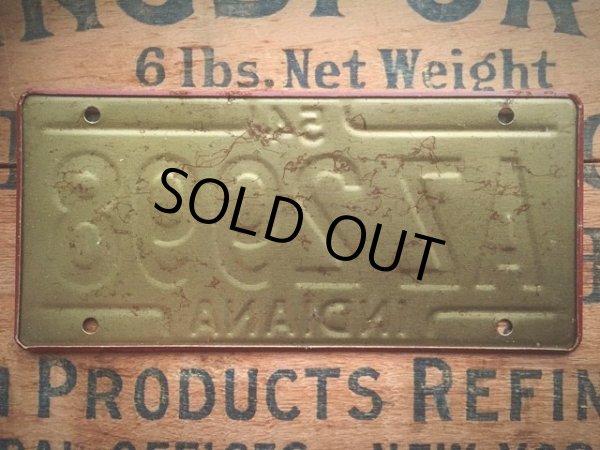 画像2: 50s Vintage Bicycle License Plate AZ 2998 (AL284) (2)