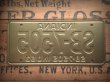 画像2: 50s Vintage Bicycle License Plate SB-7505 (AL274) (2)