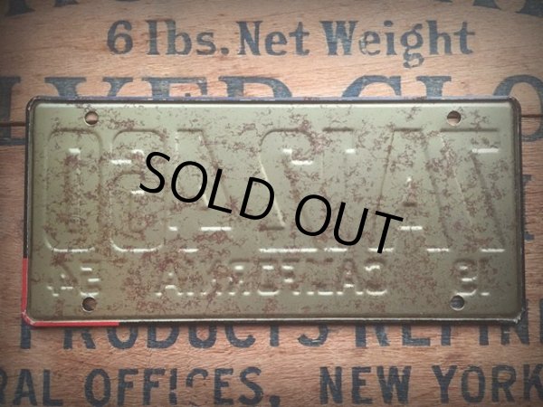 画像2: 50s Vintage Bicycle License Plate 7A12 460 (AL275) (2)