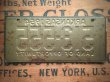 画像2: 50s Vintage Bicycle License Plate 513-555 (AL285) (2)