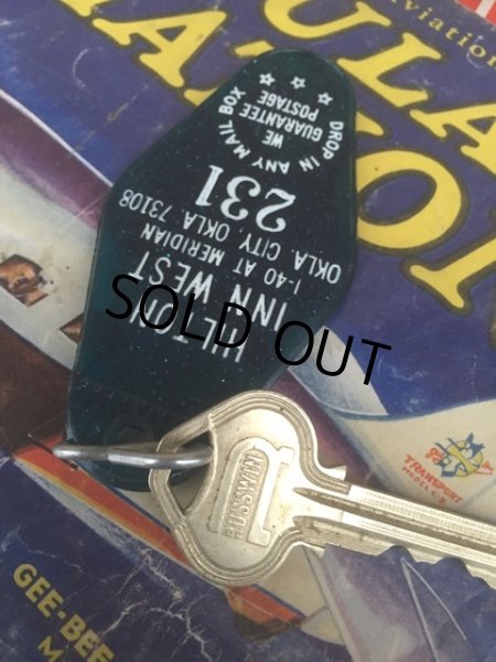 画像3: Vintage Motel Key Hillton Inn West #231 (AL7661)  (3)