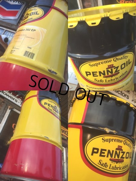 画像4: Vintage Pennzoil Drum Oil Can (AL287) (4)