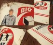 画像2: Vintage Steel Metal Sign HONEGGER'S BIG H FEED (AL293) (2)