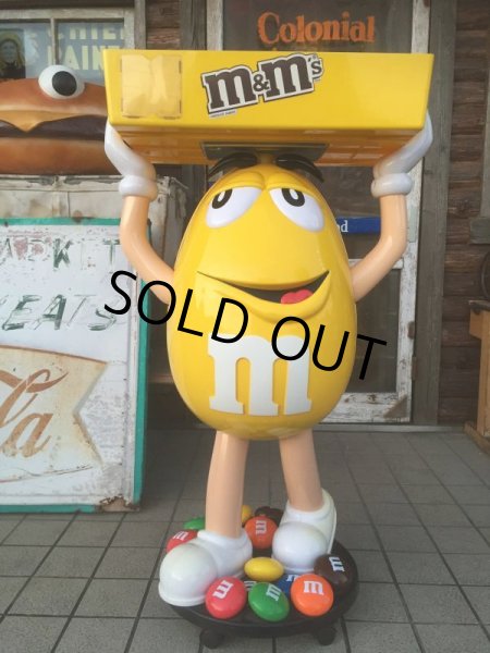 画像1: Vintage M&M's Store Display Yellow (AL306) (1)