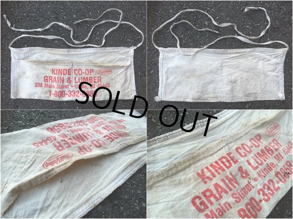 画像2: Vintage Apron True Value Kide Co-Op Grain & Lumber (AL310) (2)